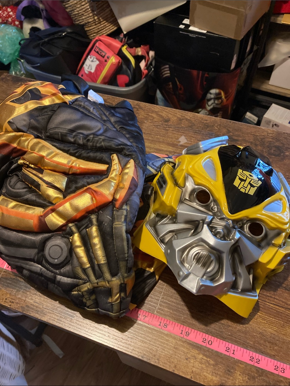 Transformers Bumblebee muscle kids Halloween costume